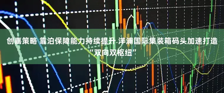 创嘉策略 靠泊保障能力持续提升 洋浦国际集装箱码头加速打造“双向双枢纽”